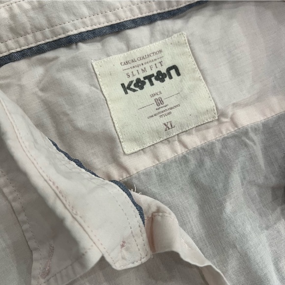 Mens Koton 100% Cotton Short Sleeve - Picture 8 of 12